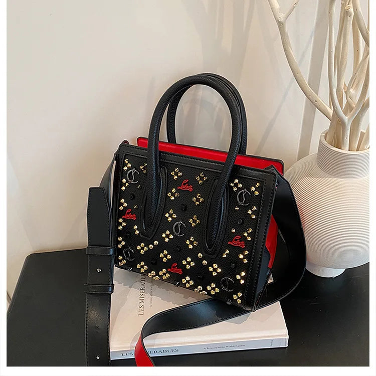 2025 Summer New Light Luxury Large Capacity Bag Fashion Trend Leisure Texture Women's One Shoulder Crossbody Tote Bag