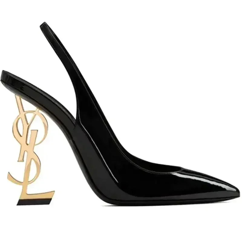Sexy Pointed Toe Women's Shoes Summer New Women's Simple Solid Color Outdoor Casual Banquet Party Dress Women's High Heels