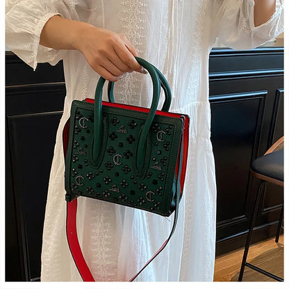 2025 Summer New Light Luxury Large Capacity Bag Fashion Trend Leisure Texture Women's One Shoulder Crossbody Tote Bag