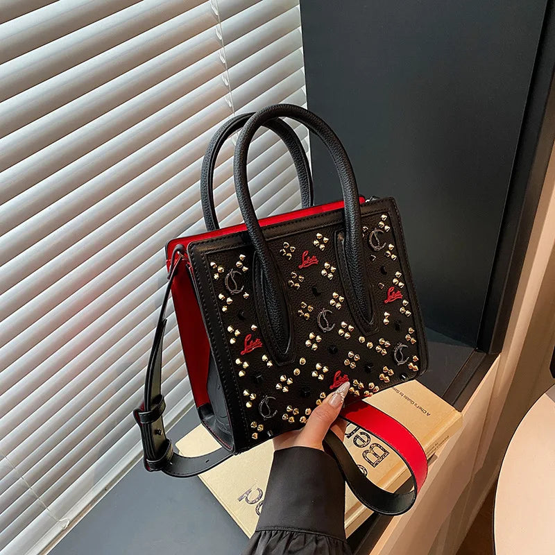 2025 Summer New Light Luxury Large Capacity Bag Fashion Trend Leisure Texture Women's One Shoulder Crossbody Tote Bag