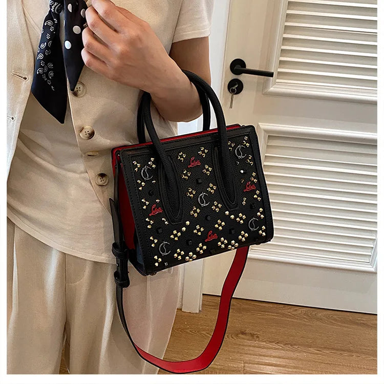 2025 Summer New Light Luxury Large Capacity Bag Fashion Trend Leisure Texture Women's One Shoulder Crossbody Tote Bag