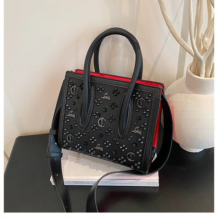 2025 Summer New Light Luxury Large Capacity Bag Fashion Trend Leisure Texture Women's One Shoulder Crossbody Tote Bag