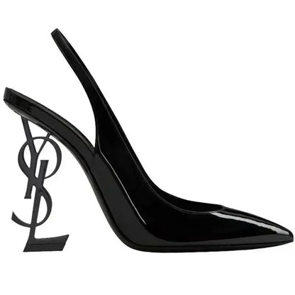 Sexy Pointed Toe Women's Shoes Summer New Women's Simple Solid Color Outdoor Casual Banquet Party Dress Women's High Heels