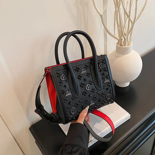 2025 Summer New Light Luxury Large Capacity Bag Fashion Trend Leisure Texture Women's One Shoulder Crossbody Tote Bag