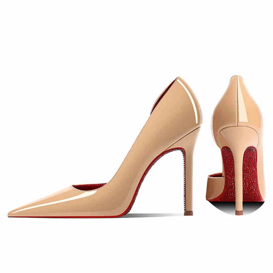 Women's heels 2025 New Luxury Brand Pumps Red Bottom