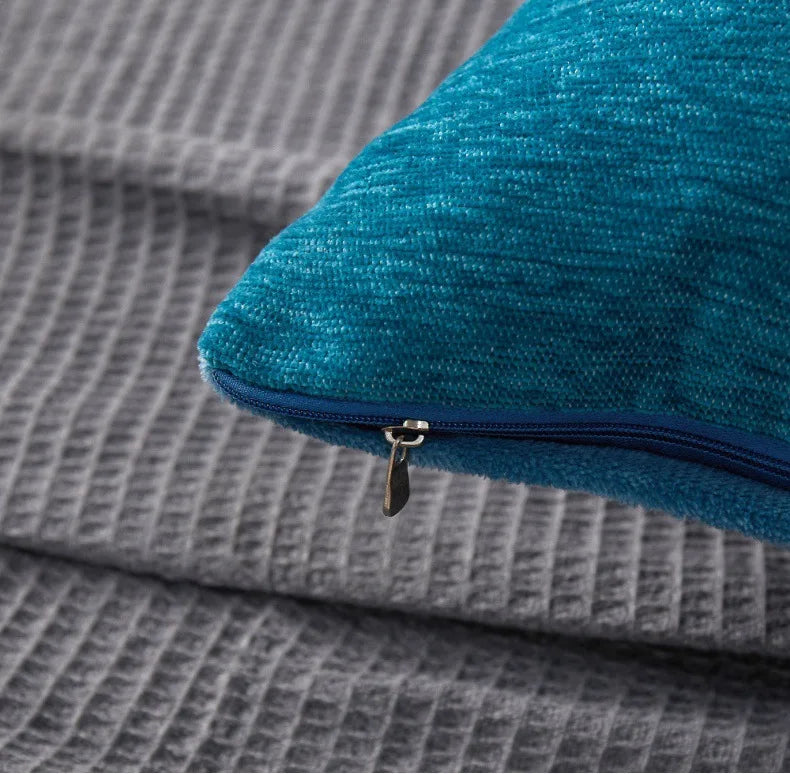 Luxury-Style Fashion Cable Knit Creative Print Soft and Comfortable Throw Pillow Cover
