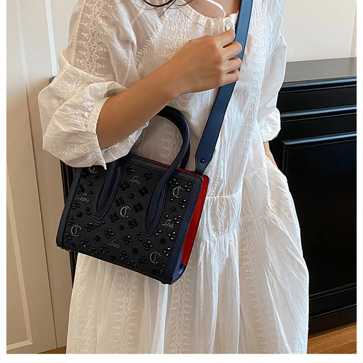 2025 Summer New Light Luxury Large Capacity Bag Fashion Trend Leisure Texture Women's One Shoulder Crossbody Tote Bag