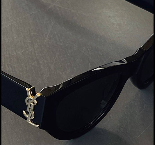Vbpbsql Fashion Retro Cat Eyes, Women's Style of Sunglasses, High-end Sense, Square and Round Face Frame,  UV-proof Sunglasses